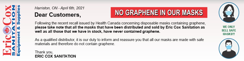 no graphene in our masks
